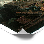 Das Schiffswrack, Claude-Joseph Vernet Poster (Ecke)