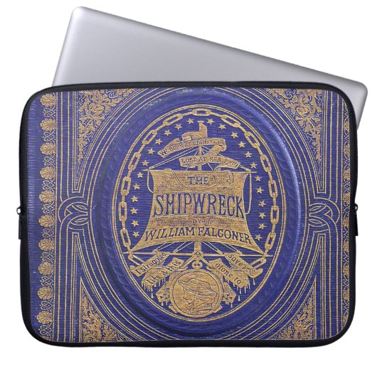 Das Schiffswrack fallen Laptopschutzhülle (Vorderseite)