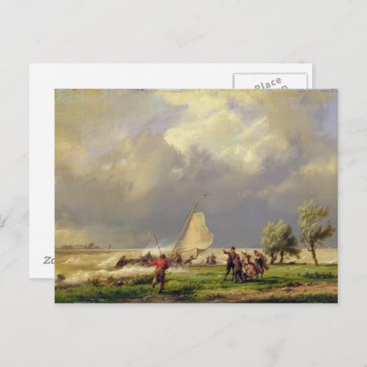 Das Schiffswrack Postkarte (Vorne/Hinten)