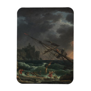 Das Schiffswrack von Claude-Joseph Vernet Magnet