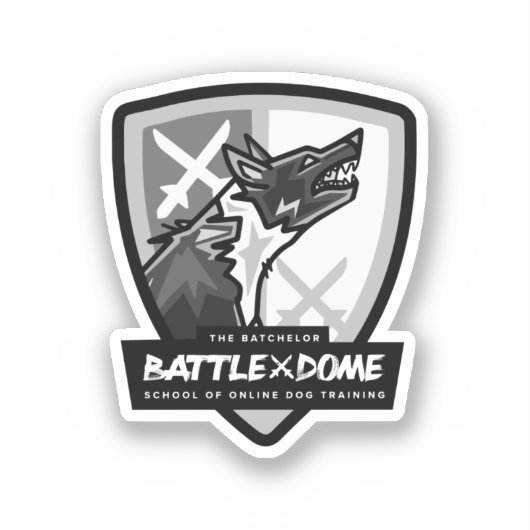 Das Schild Aufkleber (Vorderseite)