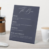 Das Schild "Bar List Pedestal" (In SItu)