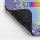 Das Schild - Fraktal Design durch L.Funk Mousepad (Ecke)