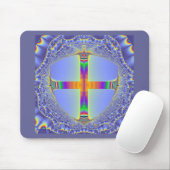 Das Schild - Fraktal Design durch L.Funk Mousepad (Mit Mouse)