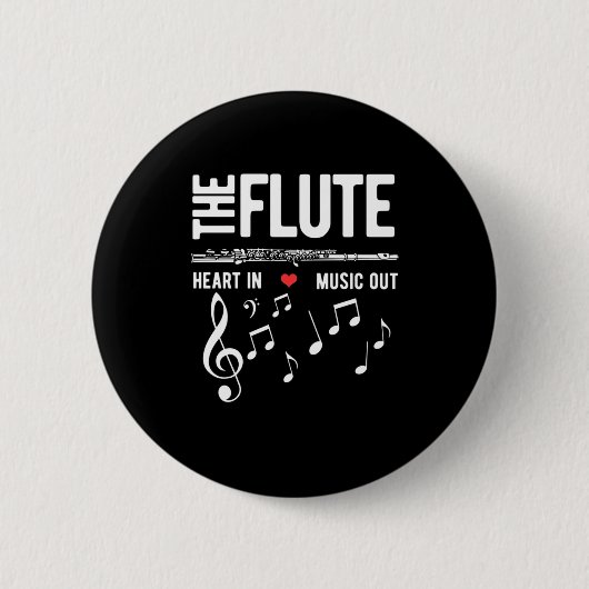Das schillernde Herz der Musik Button (Vorderseite)