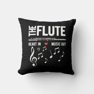 Das schillernde Herz der Musik Kissen