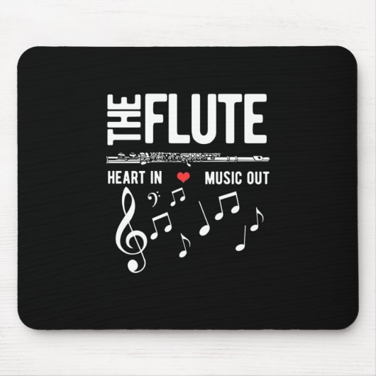 Das schillernde Herz der Musik Mousepad (Vorne)