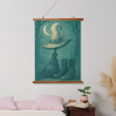 Das Schlachtfeld der Hexen Wandteppich Mit Holzrahmen (Schlafzimmer)