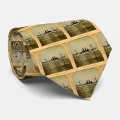 Das Schlachtschiff Maine Vintages Stereoview Krawatte (Gerollt)
