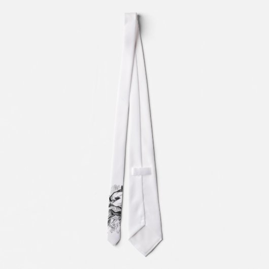 Das Schlafen Gryphon Krawatte (Rückseite)