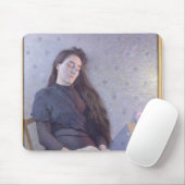 Das schlafende Blumen-Mädchen, 1892 Mousepad (Mit Mouse)