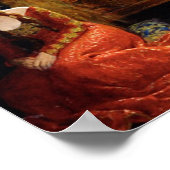 Das schlafende Schönheitsöl auf der Leinwand Poster (Ecke)