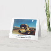 "Das schlafende Sinti und Roma" durch Henri Karte (Rückseite)