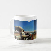 Das schlafende Sinti und Roma Kaffeetasse (Vorderseite Links)