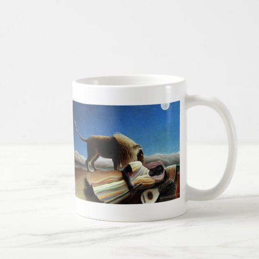 Das schlafende Sinti und Roma Kaffeetasse (Rechts)