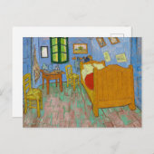 Das Schlafzimmer (1889) von Vincent Van Gogh Class Postkarte (Vorne/Hinten)