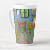 Das Schlafzimmer (1889) von Vincent Van Gogh. Milchtasse (Linke Ecke)