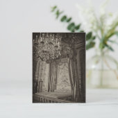 Das Schlafzimmer der Königin, Château Versailles Postkarte (Stehend Vorderseite)