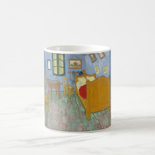 Das Schlafzimmer durch Vincent van Gogh Kaffeetasse (Mittel)