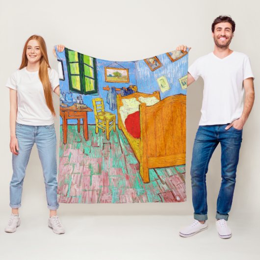 Das Schlafzimmer, Van Gogh Fleecedecke (Beispiel)