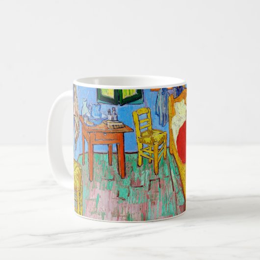 Das Schlafzimmer, Van Gogh Kaffeetasse (Vorderseite Links)
