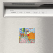 Das Schlafzimmer, Van Gogh Magnet (In Situ (Geschirrspüler))