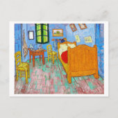 Das Schlafzimmer, Van Gogh Postkarte (Vorderseite)