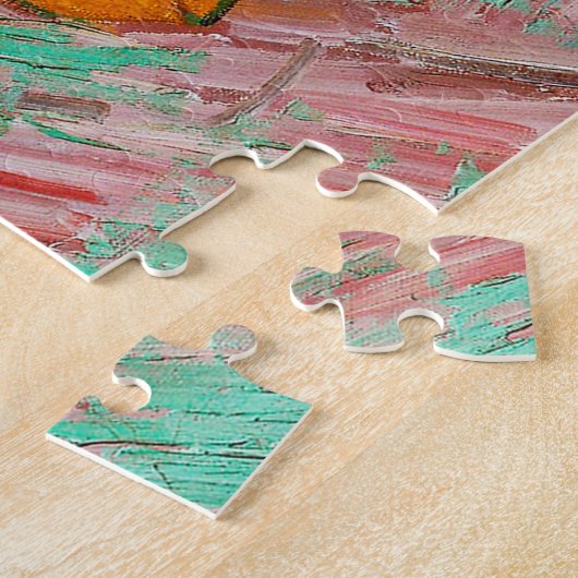 Das Schlafzimmer, Van Gogh Puzzle (Seite)
