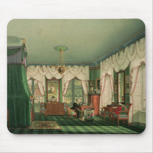 Das Schlafzimmer von Elizabeth von Bayern Mousepad