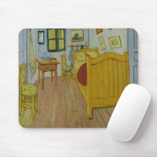 Das Schlafzimmer von Vincent van Gogh Mousepad (Mit Mouse)