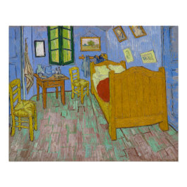 Das Schlafzimmer von Vincent Van Gogh Poster