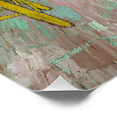 Das Schlafzimmer von Vincent Van Gogh Poster (Ecke)