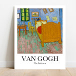 Das Schlafzimmer von Vincent van Gogh Poster<br><div class="desc">Vincent Van Gogh's The Bedroom (1889).</div>