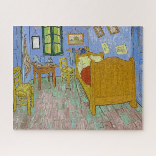 Das Schlafzimmer von Vincent van Gogh Puzzle (Horizontal)