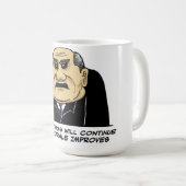 Das Schlagen fährt fort Kaffeetasse (VorderseiteRechts)
