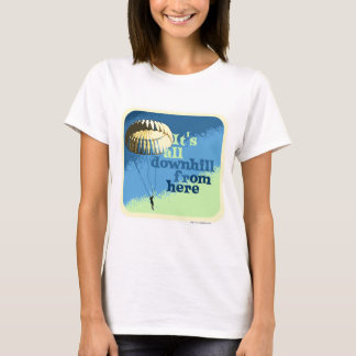 Das Schlagwort des Downhill Funny Downbeat T-Shirt