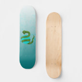 Das Schlangenskateboard-Deck Skateboard (Vorderseite)