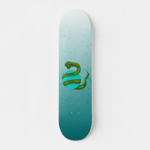 Das Schlangenskateboard-Deck Skateboard