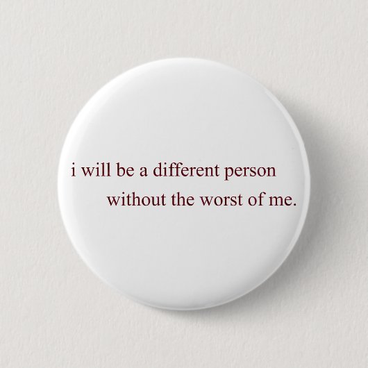 das schlechteste von mir button (Vorderseite)