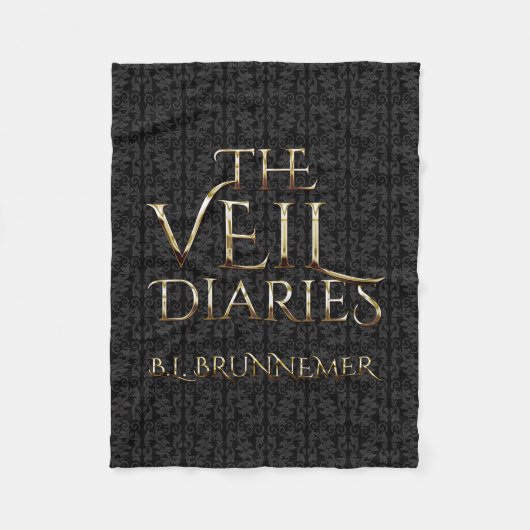 Das Schleier-Tagebuch-Grafik-Porträt Fleecedecke (Vorderseite)