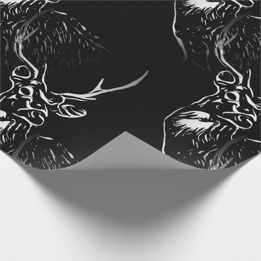 Das Schleifpapier Geschenkpapier (Ecke)