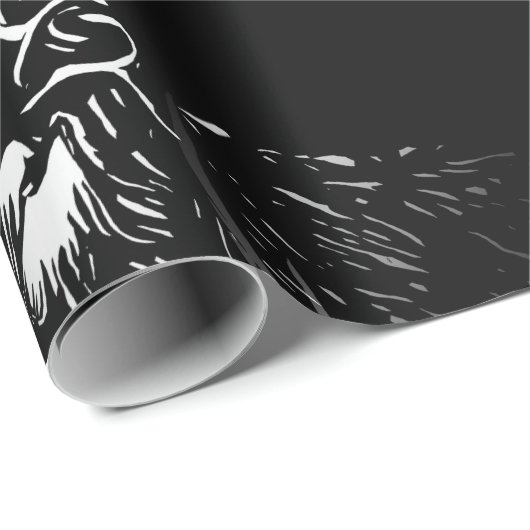 Das Schleifpapier Geschenkpapier (Rolleneckpunkt)