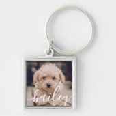 Das schlichte moderne Design des Hauses trägt sein Schlüsselanhänger (Vorne)