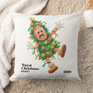 Das schlimmste Weihnachten ever! Lustige Salami Kissen