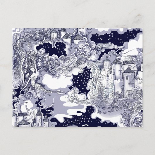 Das Schloss am Meer Postkarte (Vorderseite)