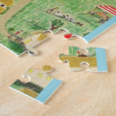 Das Schloss 🏰 am Meer 🌊 Puzzle (Seite)