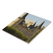 Das Schloss Baron Pichon Longueville im Fliese (Seite)