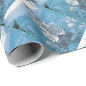 Das Schloss der Schneewittchens Geschenkpapier (Rolleneckpunkt)