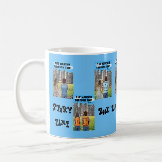 Das Schloss durch das Zeitbuch Kaffeetasse (Links)