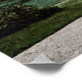 Das Schloss Fontainebleau Poster (Ecke)